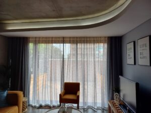 Beautiful wave curtains