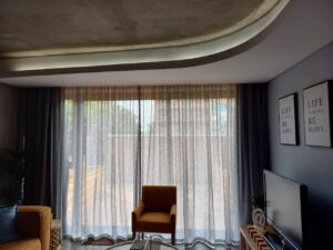 Beautiful wave curtains